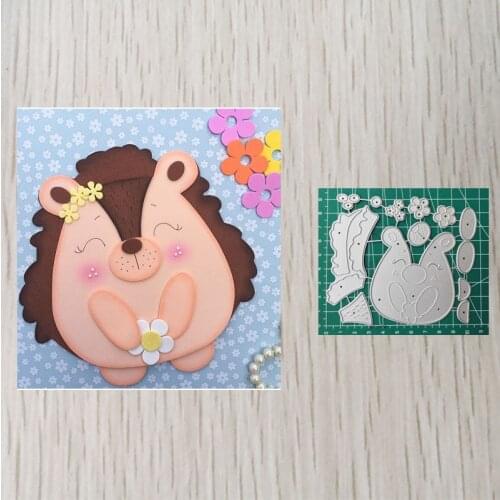 New Hedgehog Cutting Embossing Die Cuts Card Making New Dies for 2020