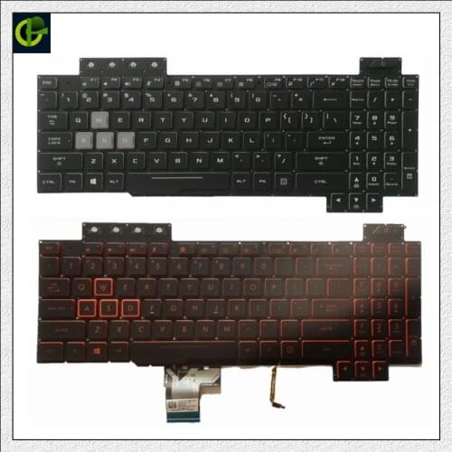Original English Backlit Keyboard for ASUS ROG FX80S FZ80 ZX80 FZ80G FX80GD FX80G ZX80G FX504G FX504GE FX504GD fx504gm US