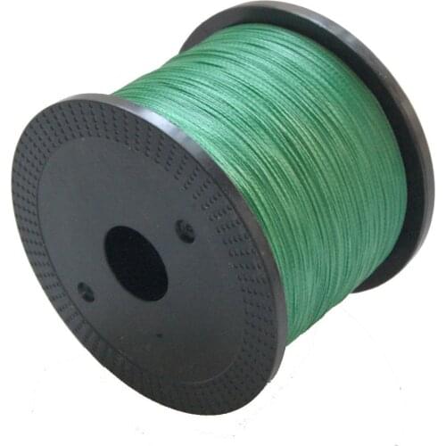 Hyaena 300m 100% PE Braided Fishing Line Green 4 Strands Braid Multifilament Super Strong Fishing Lines 15LB-100LB