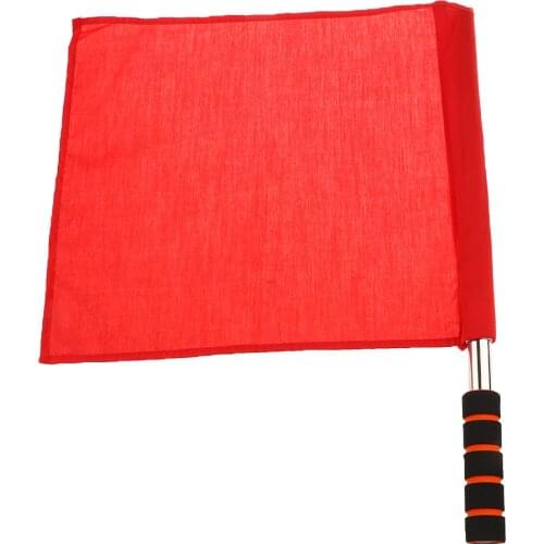 Referee Football Soccer Hocky Lineman Track and Field Flag Starting Hand Flag