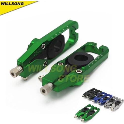 Chain Adjuster Regulator Tensioner Fastener Swingarm Slider For KAWASAKI Z900 ZR900 Motorcycle Accessories Parts Stand Support