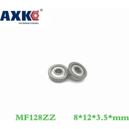 Rolamentos Axk 20pcs Free Shipping Sus440c Environmental Corrosion Resistant Flanged Bearings Smf128zz 8*12*13.6*3.5*0.8 Mm
