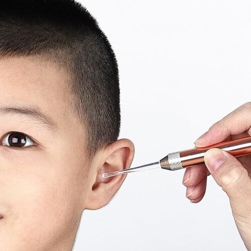 Flashlight for Kids Ear Cleaner Ear Cleaning Ear-pick Earwax Remover Luminous Ears Curette Light Spoon Tool