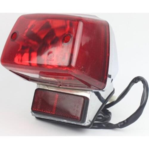 E0101 Motorcycle Taillight Assembly Brake Lights Safety Lights for Suzuki GN125 GN250 Taillight GZ125 HS125 Brake light