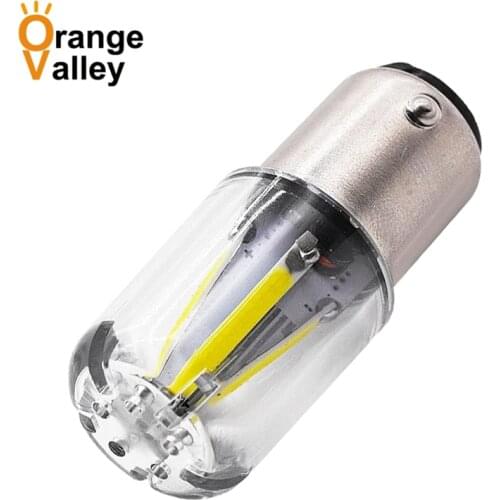 100PCS Ba15s P21w Led 1156 Bulb COB 1157 Led Bay15d P21/5w Car Turn Signal Lamp Brake Backup Light