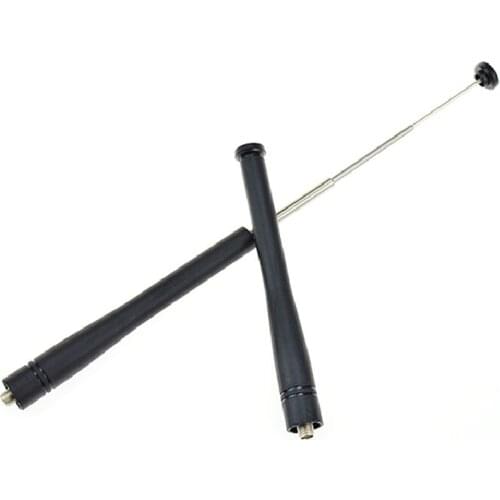 SMA male radio antenna UHF hand radio antena 400-470mhz SMA female High Gain be stretched to 40cm