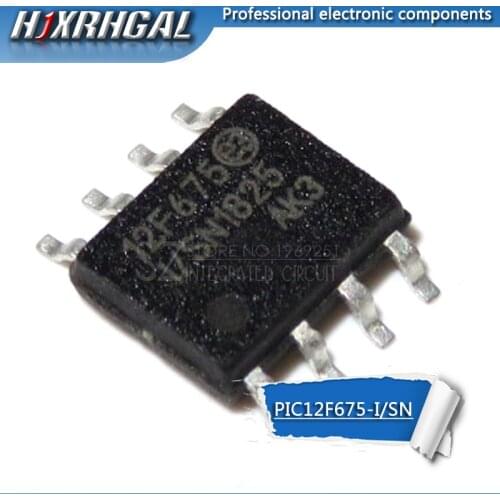 1pcs PIC12F675-I/SN SOP-8 PIC12F675 SOP 12F675-I/SN SMD 12F675 SOP8 HJXRHGAL
