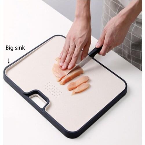 Innovative Antibacterial Wheatgrass Raw Material Cutting Board Kitchen Accessories Fruit, Meat, Noodles, Baking.Cooking Tools