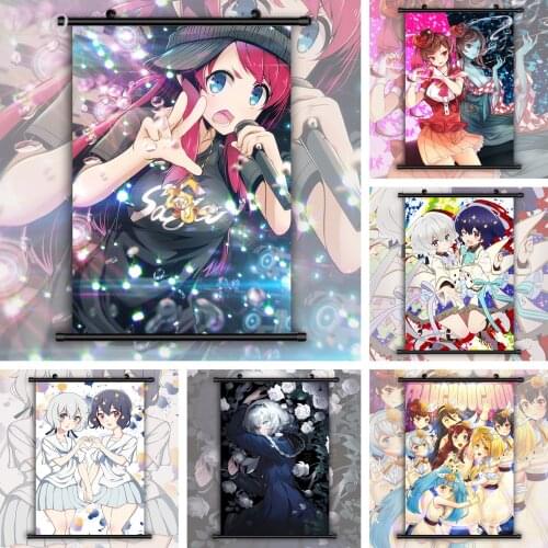 Zombie Land Saga Yamada Tae Minamoto Sakura Canvas Painting Anime Posters Wall Poster Wall Art Home Decor Wall Decor Posters