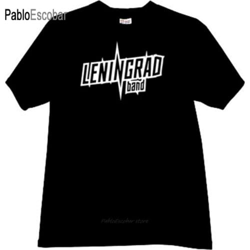 Summer cotton t-shirt men brand tshirt Leningrad Band Russian Rock T-shirt male top tees fashion euro size