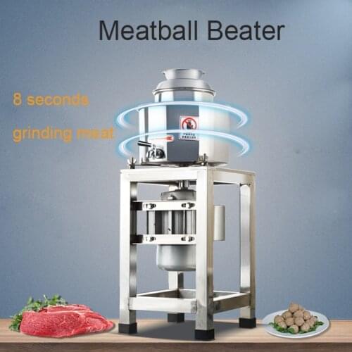 Multifunction Meatball Beater machine for grinding fish beef mutton shrimp Meat ball Grinder commercial meatball machine