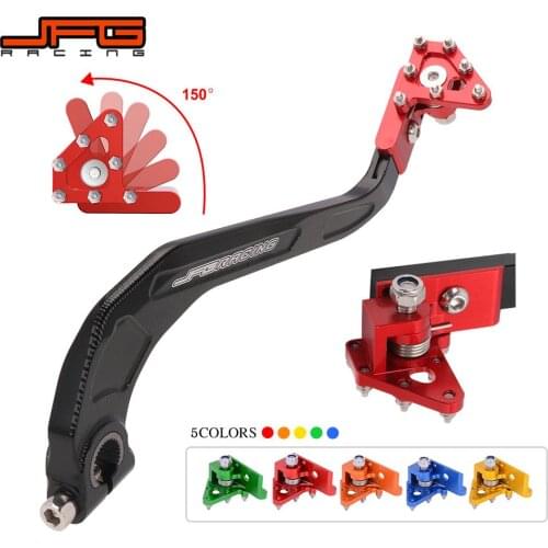 Motorcycle CNC Aluminum Rear Foot Brake Pedal Lever For HONDA CRF1000A CRF1000D CRF 1000 2016-2019 CRF1100A CRF1100D 2020