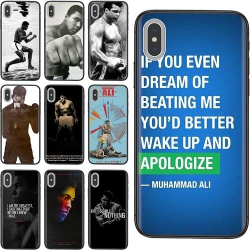 Soft Phone Skin Muhammad Ali King Of Boxing Usa For Huawei P50 P40 P30 Lite P Smart Z 2019 2020 2021 Boys