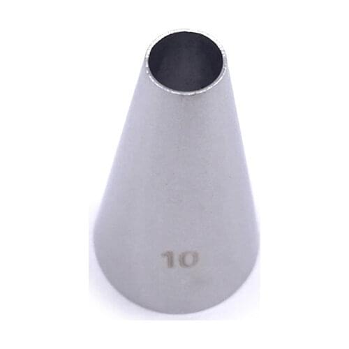 Wholesale 30 Pieces #10 Icing Nozzle Decorating Tip Sugarcraft Cake Decorating Tools Baking Tools
