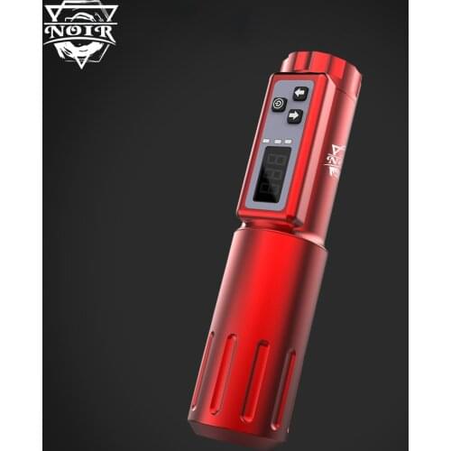 NOIR Wireless Battery Tattoo Pen DragonHawk Mast Same Style Rotary Cartridge Tattoo Machine With LED Display Makeup Accessories
