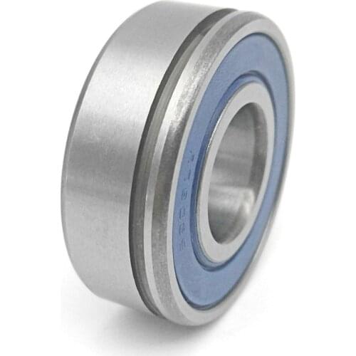 Free shipping 2pcs Bearing 6203 14 6203-14RS 6203-14-2RS 17x40x14 MOCHU Deep groove ball bearing Single row