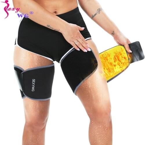 SEXYWG Sports Thigh Trimmer Belt for Women Neoprene Sanna Slimming Modeling Strap Weight Loss Legging Shaper Wrap