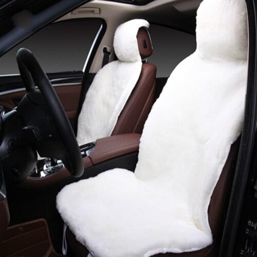 Universal hot selling genuine 100% sheepskin car seat cover car interior car accessories for car seat covers SUV holder Hoda vw