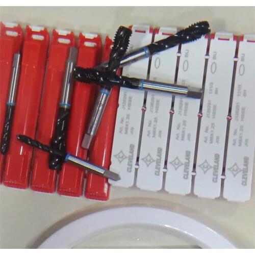 USA CLEVELAND M3 M4 M5 M6 M8 M10 M12 M14M16 cobal tspiral thread tap SUS HSS-E steels and stainless steel