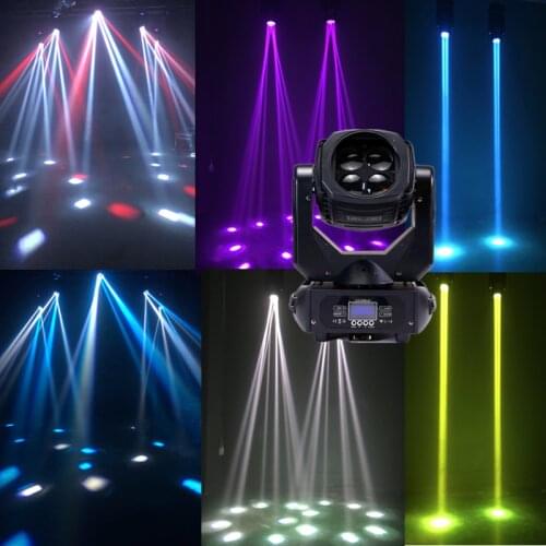 High-quality LED4X25W four-eye super beam moving head stage effect light is suitable for dance halls, etc