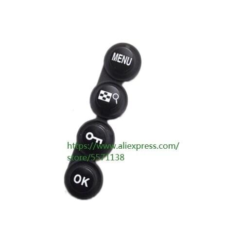 Body Rear Back Button Rubber Menu Help OK Zoom Key Replacement Part suit For Nikon D3 D3X D3S Digital Camera Repair