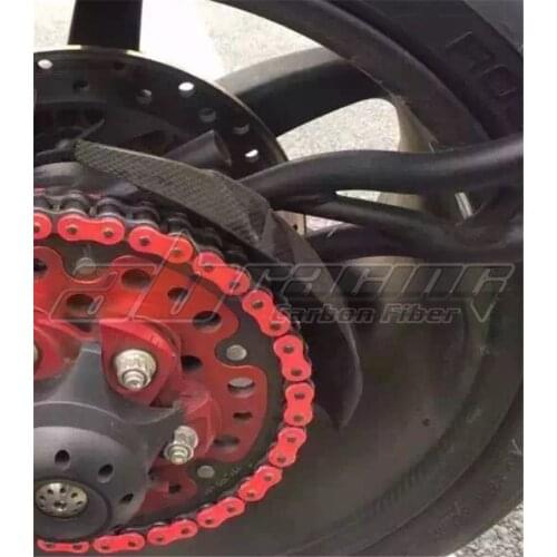 Rear Belt Cover Protection For Ducati Diavel 2010-2015 16 Full Carbon Fiber 100