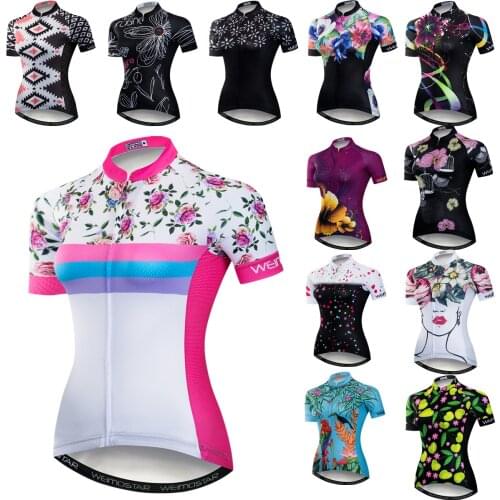 Cycling Jersey Women Short Sleeve Ropa Maillot Ciclismo Racing Sport MTB Bike Jersey Breathable Summer Cycling Shirt Bicycle