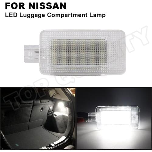 1PC LED Trunk Luggage Compartment Light Cargo Area Footwell Interior Lamp For Nissan Juke Leaf Murano Rogue Versa 2007 2008-2012