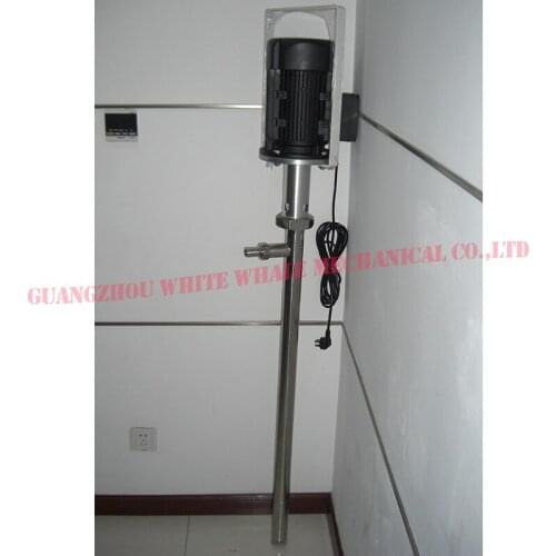 Stainless Steel 316 Transfer Grease Barrel Drum Pump 380v 50hz 26l/min
