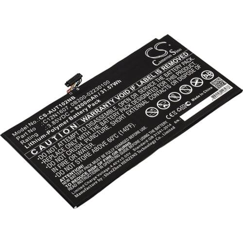 CS 8200mAh/31.57Wh battery for Asus T102H,T102HA,T103H,T103HA,T103HAF,Transformer Book T101HA-C4-GR,Transformer Mini