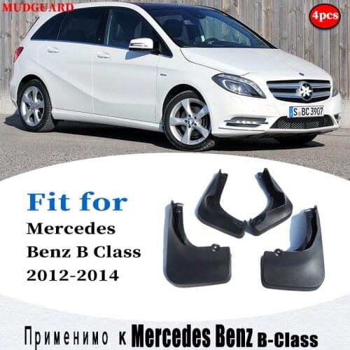 FOR Benz B-class w245 b200 b180 MUDGUARD SPLASH MUD FLAP GUARD FENDER MUDGUARDS CAR ACCESSORIES AUTO STYLINE FRONT REAR 4 PCS
