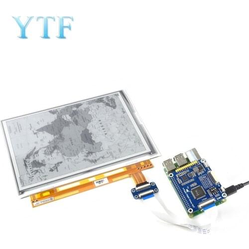 9.7 Inch Ink Screen Electronic Paper 1200 * 825 Resolution Can Be Connected To The Raspberry Pi 3 B /STM32