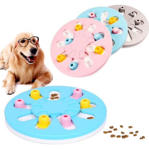 Dog Puzzle Toy Feeder Puppy Increas Iq Training Game Interactive Food Dispenser Slow Feeder Educational Toy Dog Honden Speelgoed