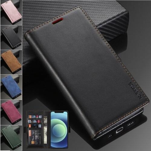 Leather Wallet Case For Huawei P20 P40 P30 Mate 40 30 20 Pro Y7P Honor 10 Lite 9A 9C Luxury Flip Cover Coque Card Slots Magnetic
