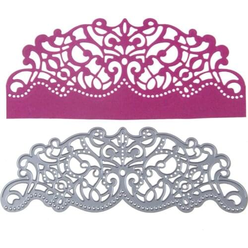Lace Cutout Metal Cutting Dies for Scrapbooking Handmade Tools Mold Cut Stencil New DIY Card Make Mould Model Craft Decoration