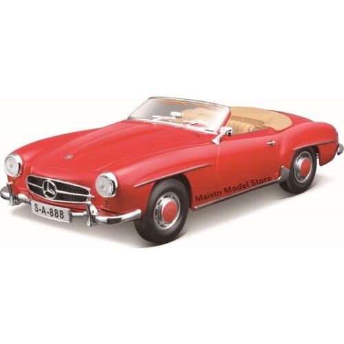 Maisto 1:18 1955 Mercedes-BENZ 190SL Preminer editionHighly-detailed die-cast precision model car Model collection gift