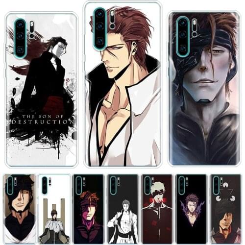 Anime BLEACH Aizen Sousuke Bling Cute Phone Case For Huawei Honor Y5 Y6 Y7 Y9 Y9 9 10 20 Lite Pro 7A 7X 8S 8X 8A 9X 1020i 2019 C