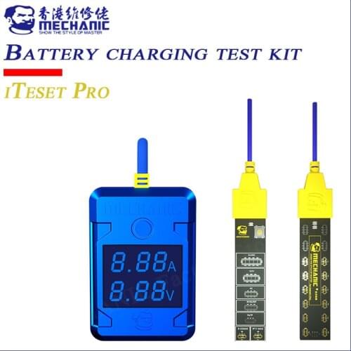 MECHANIC iTeset Pro Intelligent Digital Display Battery Charging Activation Test Kit For A Various Of Android/iOS Fast Test