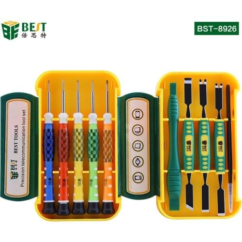 Smart Phones PC Repair Hand Tool Kit Mini Screwdriver Set Spudger Tweezers Pry Disassemble Tools for iPhone iPad MacBook Xiaomi