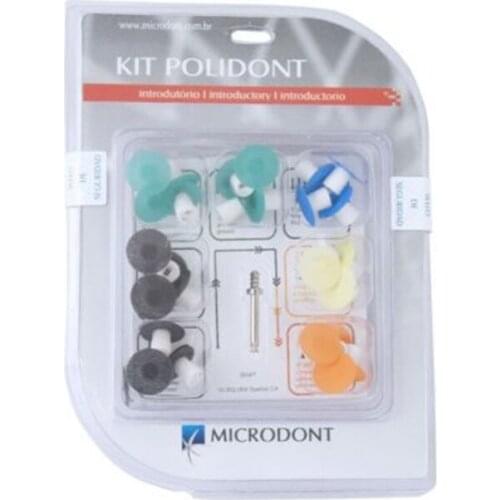 Set of 10 Microdont Dental Composite Polishing Discs Finishing Wheel Teeth Polidont Kit