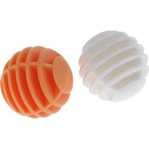 Set of 2pcs Golf Training Ball Aids Indoor Outdoor Practice Balls