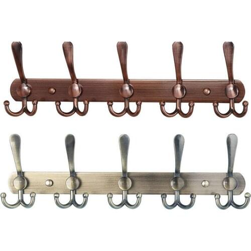 Stainless Steel Hook Small Wall-mounted Coat Wall Mounted Door Hanger Towel Holder Storage Rack for Towel Bags Clothing