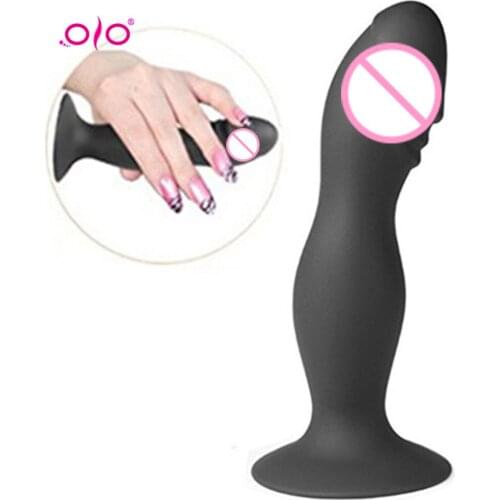 OLO Sex Toys For Men Prostate Massager Vibrator Butt Plug Anal Plug Enema For Woman Men Anal Dilator Sex Products