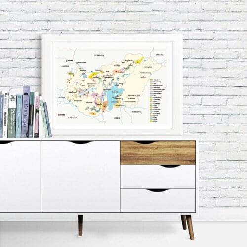 Portugal Wine Regions Map Posters Prints Italy Hungary Wine France Regions Wall Art Canvas Painting Pictures Nordic Room Decor