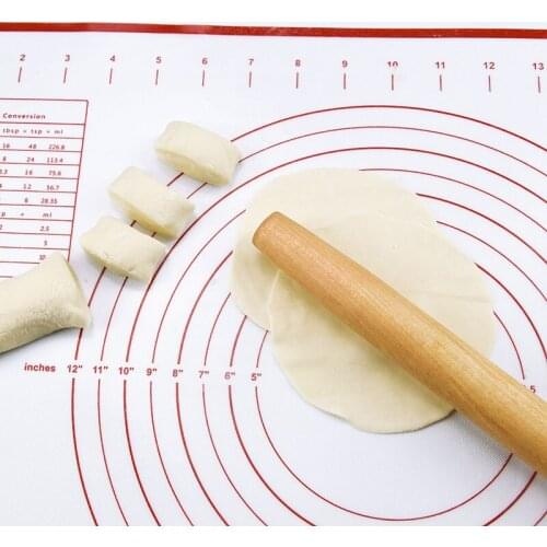 Silicone Baking Sheet Rolling Dough Pastry Cakes Bakeware Liner Pad Mat Oven Pasta Rolling Pins & Pastry Boards Fiberglass