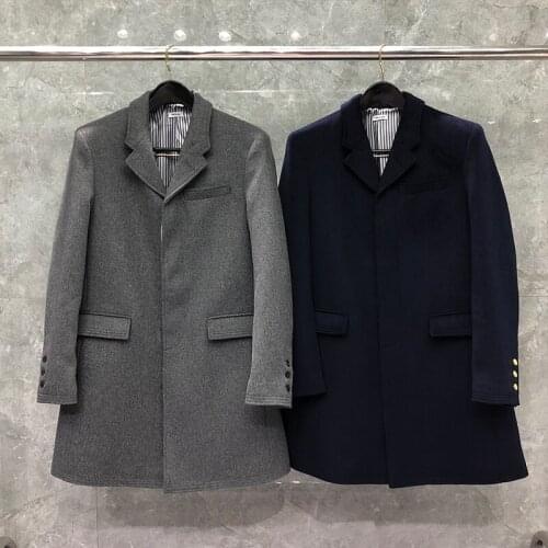 Tnom biovvna tb Men's Long Trench Coats