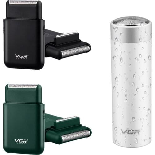 USB Rechargeable Electric Shaver Men Mini Hair Removal Razor Professional Beard Trimmer Reciprocating Blade Head Cutter Shaving