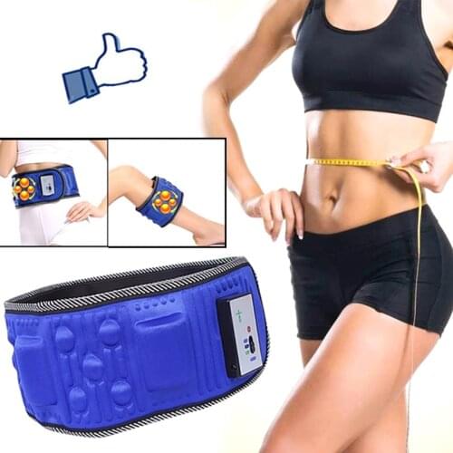 Vibration Fitness Massager Electric Slimming Belt Lose Weight Fitness X5 Times Sway Vibration Abdominal Muscle Waist Trainer
