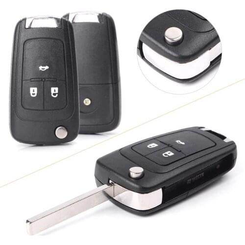 Car Key Shell Case Replacement for Vauxhall Astra Insignia Zafira Holden