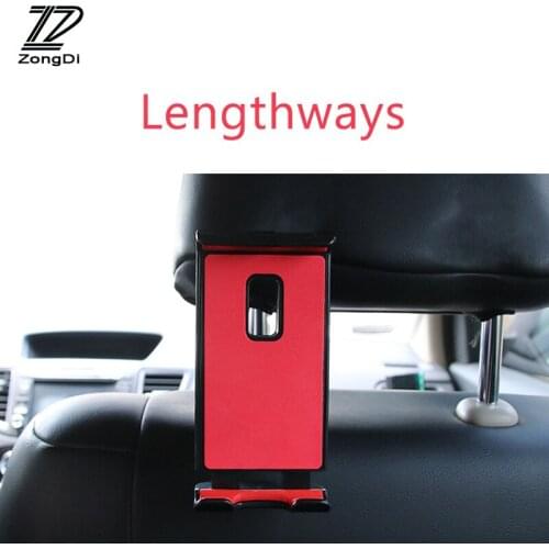 ZD 1X Car seat back iPad stand Phone bracket For Audi a3 a4 b6 b8 a6 c5 c6 Suzuki swift vitara Mitsubishi lancer asx accessories